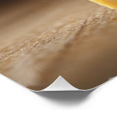 Niedliche Maus und Käse Poster (Ecke)