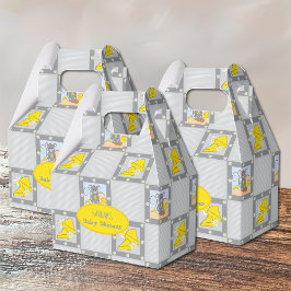 Niedliche Maus- und Käseneutral-Gefälligkeitsbox Geschenkschachtel