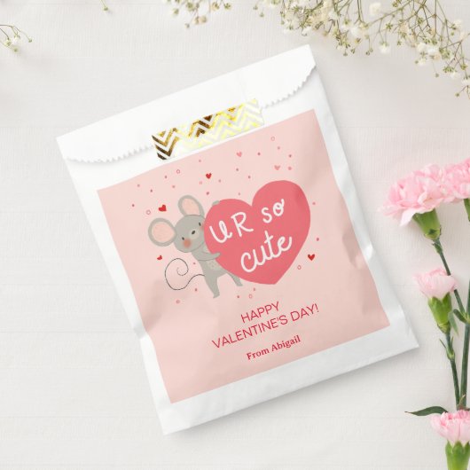 Niedliche Maus Valentine Geschenktütchen (Versiegelt)