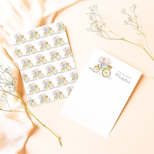 Niedliche Maus vom Schreibtisch aus der Personalis Briefpapier