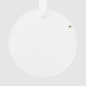 Niedliche Maus zu Halloween Eyeball Cupcake Ornament (Rückseite)