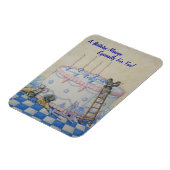 Niedliche Mäuse Geburtstagskuchen Originalbild Magnet (Linke Seite)