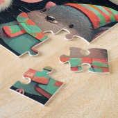 Niedliche Mäuse, Geschenke und Robins Puzzle (Seite)