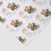 Niedliche Mäuse Jingle Der Name des Glitzer Seidenpapier (Ausschnitt)