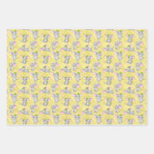 niedliche Mäuse-Kachelmuster Geschenkpapier Set (Vorderseite 3)