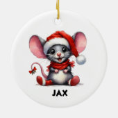 niedliche Mäuse Keramik Ornament (Hinten)