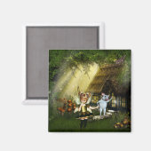 Niedliche Mäuse Magnet (Vorderseite/Rückseite)