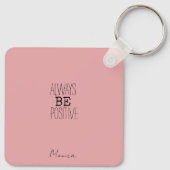 NIEDLICHE MÄuse MIT BLUME KINDERZIMMER MOTIVATONAL Schlüsselanhänger (Rückseite)