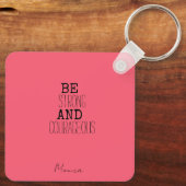 NIEDLICHE MÄuse MIT FARBEN BLUME MOTIVIEREND Schlüsselanhänger (Rückseite)