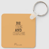 NIEDLICHE MÄuse MIT FARBEN BLUME MOTIVIEREND Schlüsselanhänger (Rückseite)