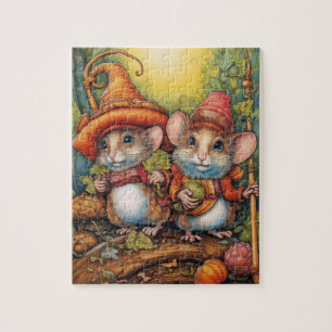 Niedliche Mäuse Puzzle