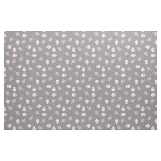 Niedliche Mäuse Stoff (Fat Quarter (45,7 x 55,9 cm))
