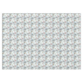 Niedliche Mäuse und rote Beeren - Schneefälle Tischdecke (Vorderseite (Horizontal))