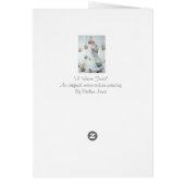 Niedliche Mäuse und rote Beeren Schneeszene Wildku (Hinten)