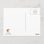 Niedliche Mäuse, Wasserfarbe Tierart der Maus Postkarte (Rückseite)