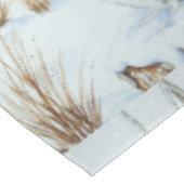 Niedliche Mäuseschneeszene für Weihnachten Tischdecke (Schrägansicht)