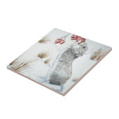 niedliche Mäuseschneewelt Fliese (Seite)