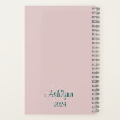 Niedliche Meditation Cat LOA Bekundung der Dankbar Notizblock (Rückseite)