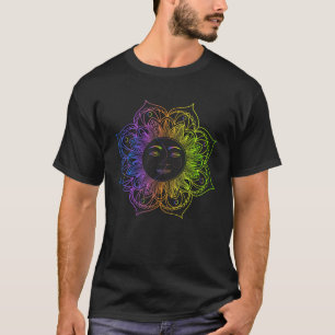 Niedliche Medizin T-Shirts Namaste Sun und Moon Yo