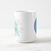 niedliche Meeresschildkröte Kaffeetasse (Mittel)