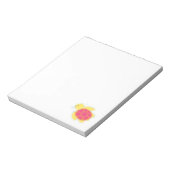 Niedliche Meeresschildkröte Notizblock (Rotiert)