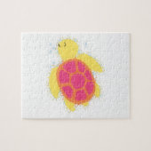 Niedliche Meeresschildkröte Puzzle (Horizontal)