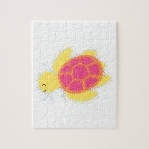 Niedliche Meeresschildkröte Puzzle