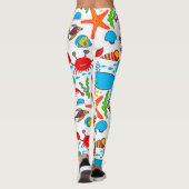Niedliche Meerestiere Leggings (Rückseite)