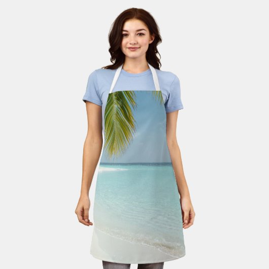 Niedliche Meerestiere Schürze (Getragen)
