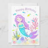 Niedliche Meerjungfrau (Vorderseite)