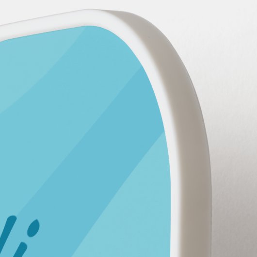 Niedliche Meerjungfrau Girl Beach Personalisiert K Pickleball Schläger (Linke Seite)