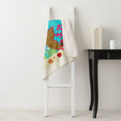 Niedliche Meerjungfrau im farbenfrohen Ozean Sherpadecke (Beispiel)