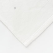 Niedliche Meerjungfrau mit Seepferden Fleece Blank (Ecke)