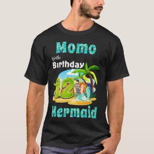 Niedliche Meerjungfrau-Momo des 12. Geburtstages T-Shirt