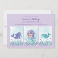 Niedliche Meerjungfrau und Freunde