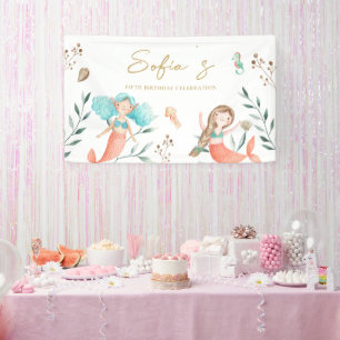 Niedliche Meerjungfrauen Banner