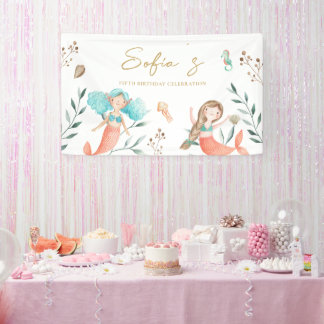 Niedliche Meerjungfrauen Banner