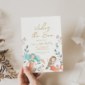 Niedliche Meerjungfrauen Einladung