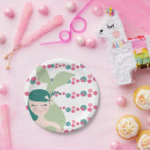 Niedliche Meerjungfrauen Geburtstagsparty Pappteller (Party)