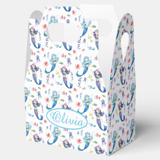 Niedliche Meerjungfrauen Geschenkschachtel (Geöffnet)