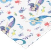 Niedliche Meerjungfrauen Tischdecke (Schrägansicht)