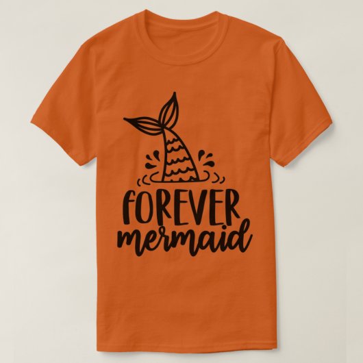 Niedliche Meerjungfrauengeschenke für immer Meerju T-Shirt (Design vorne)