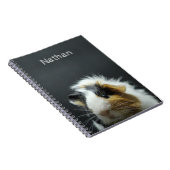 Niedliche Meerschweinchen-Tafel personalisiert Notizblock (Rechte Seite)