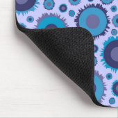 Niedliche, mehrblaufarbige Suns-Muster Mousepad (Ecke)