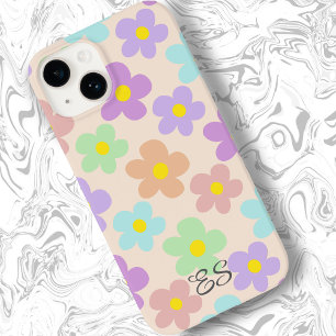Niedliche mehrfarbige Retro-Gänseleber Case-Mate iPhone 14 Hülle
