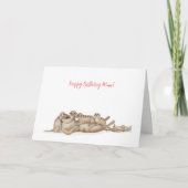 Niedliche Mekka Geburtstagskarte Karte (Vorderseite)