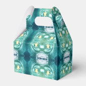 Niedliche Mermaid Babydusche Geschenkschachtel (Rückseite)