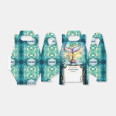 Niedliche Mermaid Babydusche Geschenkschachtel (Ungefaltet)