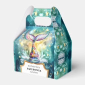 Niedliche Mermaid Babydusche Geschenkschachtel (Vorderseite)
