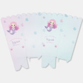 Niedliche Mermaid Girl Birthday Party Popcorn Box Geschenkschachtel (Ungeklappt)